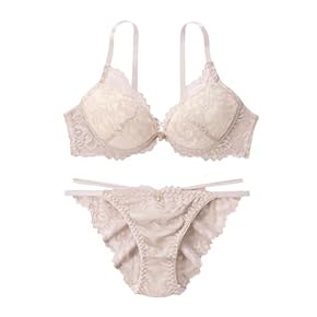 パルファージュ35S♪ブラD70&ショーツL 脇高 ピンク レース セット 新品 ニッセン ブラショーツセット C85/L - D95/4L 大きいサイズ 脇高