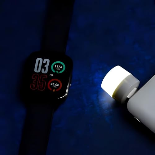 Image of Plastic USB LED Lamp Night Light, Plug-in Mini Portable LED Nightlight for PC, Laptop, Power Bank & USB Ports, Soft Glow Low Power Lighting, Pack (USB Light Pack of 10)