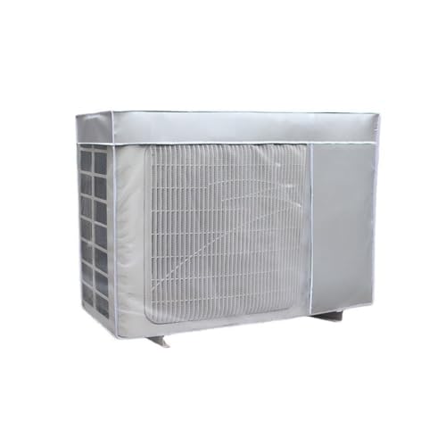 エアコン室外機カバー アルミ ワイドサイズ エアコン 室外機 カバー 日よけ 省エネ 保護カバー 遮熱シート 室外機用の風除け 日除け 撥水加工 反射 直射日光 太陽熱 遮熱保護 雨・雪・風・埃よけ 家庭用 業務用 簡単設置