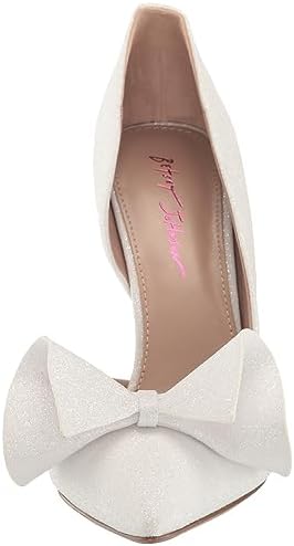Betsey Johnson Women's Nobble Pump, Ivory, 10 | Image 1