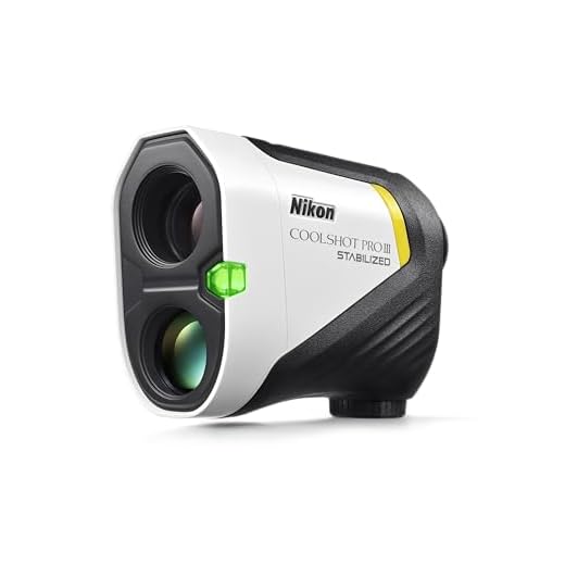COOLSHOT PRO III STABILIZED (Entfernungsmesser für Golfspieler, Entfernungsmessung in 0,1 Sekunde, Turniermodus)
