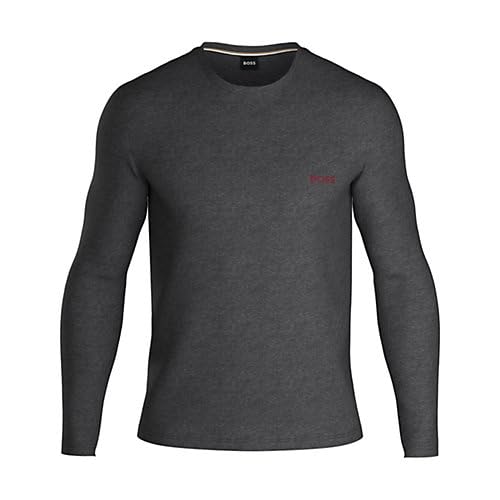 Boss Mix&Match LS Shirt R 10259900 Loungew_Longsleeve, Charcoal, 4XL Hombres
