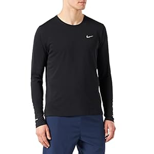 Nike M NK DF UV Miler Top Ls Sweatshirt Homme