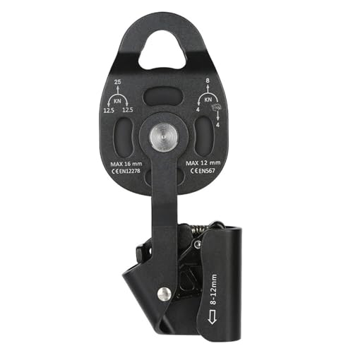 Heavy Items Lifter Items Lifting Tool Aluminum Alloy Pulley Ascenders Heavy Objects Lifting Tool Ascenders Book