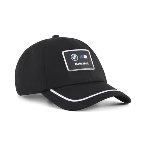 Image of PUMA | BMW M Motorsport Heritage Logo Print Dad Cap Black