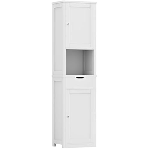 Shintenchi Tall Bathroom Storage Cabinet Cover