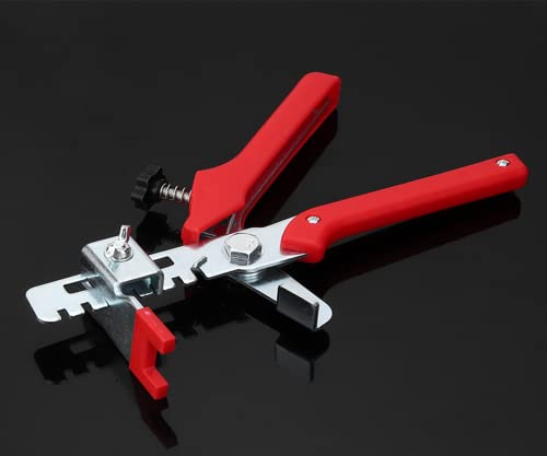 Professional Tile Leveling System Pliers - Spacer Pliers for Wall & Floor Installation, 1 Pcs, Red, Piler-1Pcs
