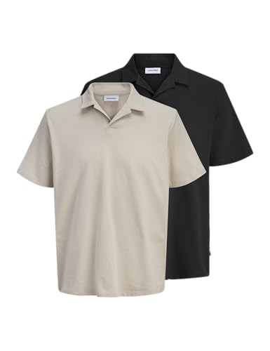 Polo Jack & Jones Jjdevin Daytona Lot de 2 Contre les Plis