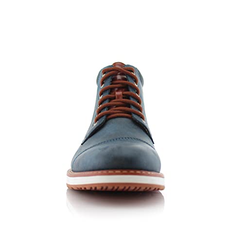Image of Ferro Aldo Men's Chukka Sneaker Boot | Casual Cap Toe Ankle Boot Hybrid with Lightweight Sole |