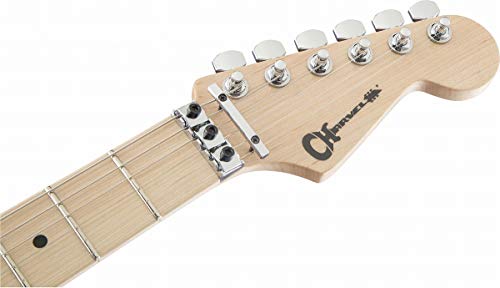 Charvel MJ San Dimas Style 1 HSH FR M QM MN Caribbean Burst guitare électrique avec hardshell gig bag - Les Beatles, Paul McCartney, John Lennon, RIngo Starr, George Harrison Charvel MJ San Dimas Style 1 HSH FR M QM MN Caribbean Burst guitare électrique avec hardshell gig bag – Image 7