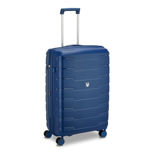 RONCATO Skyline 2.0 Maleta Mediana 70 cm Expandible - Azul Oscuro