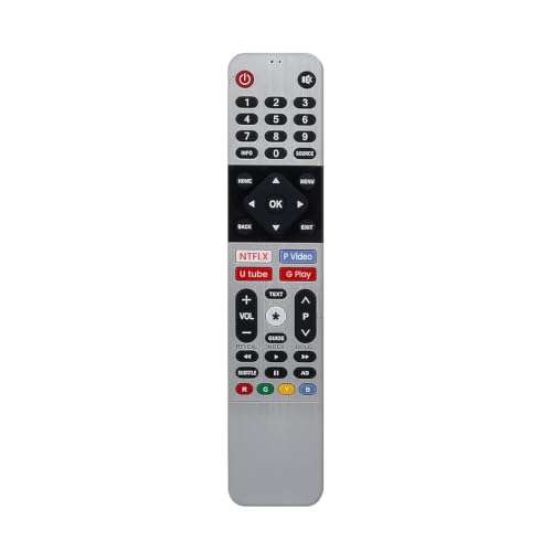 Image of Compatible with Thomson Smart TV Remote Control Original Model 43 OATHPRO2000 65 OATHPRO2020 75 OATHPRO2121 Suitable for Android 4K LED FHD UHD OLED Television Without Voice Command