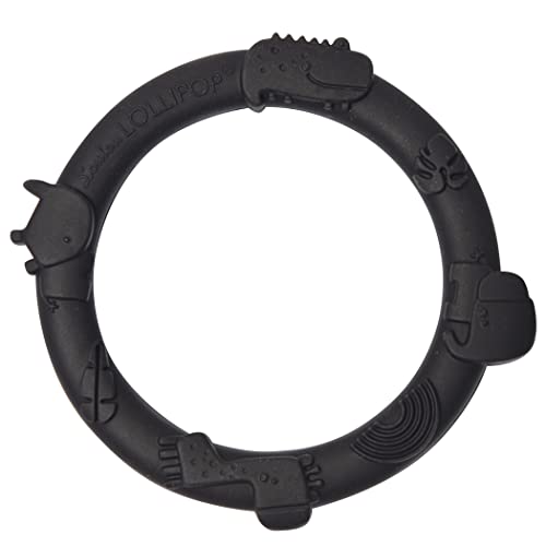 Image of Loulou Lollipop Wild Teething Ring Set (Grey)