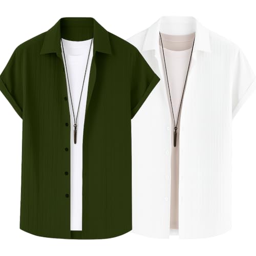 Image of Lymio Stylish Casual Regular Fit Shirt for Men|| Men Regular Fit Shirt (Available in Combo Packs) (S-Kent-)