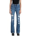 Levi's Plus Size 726 High Rise Flare, Mujer, Medium Indigo Destructed, 22 M