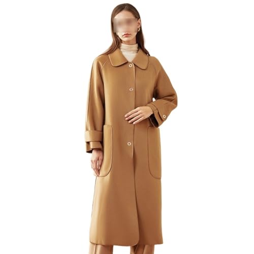 Manteau cachemire double face femme chic et élégant de qualité premium