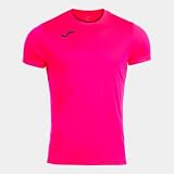 Joma102227.030.M T-Shirt Manica Corta Record II Rosa Fluo