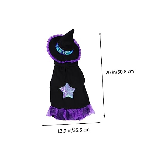 Disfraz divertido para perro Halloween BESPORTBLE L miniatura 2