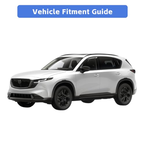 Image of Mud Flaps for 2026 Mazda CX-5 Mud Guards Splash Guards No Drilling Required Set of 4PCS All Weather Protects Against Rocks and Debris,Compatible with CX5 MudGuards Exterior Accessories