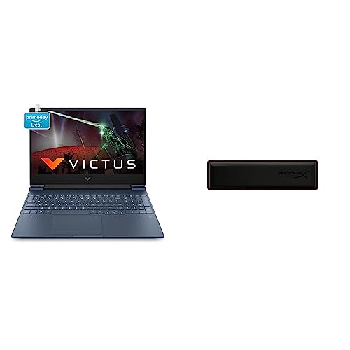 Image of HP Victus Gaming Laptop 12th Gen Intel Core i5-12450H 15.6 inch(39.6 cm) FHD IPS Gaming Laptop 16GB RAM /512 GB SSD / RTX3050, Win 11 & HyperX Wrist Rest Variations Compact
