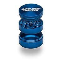 Santa Cruz Shredder Kruidenmolen 3-delig medium 2 1/8 inch superieure grip, aluminium molen (groen