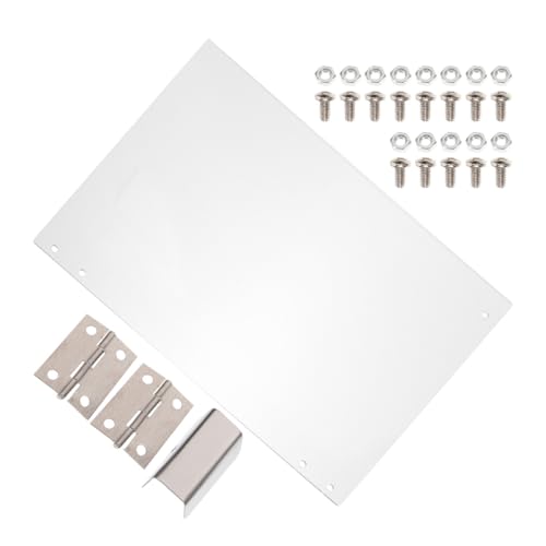 Gadpiparty Panel Protector Diseño Liso para Máquina de Palomitas de Maíz Comercial Material PVC Resistente de Plástico para Tienda