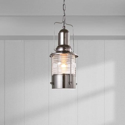 Éclairage pendant E27 en verre pour illuminer une table de salle à manger - 5