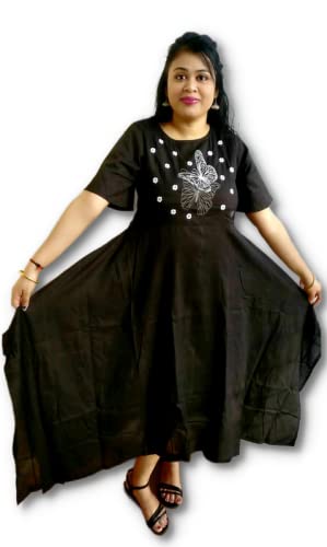 Anarkali Pure Cotton Kurti