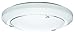 Lithonia Lighting 10511 KR M4 Vela 2-Light Flush Mount, Chrome with Matte White Acrylic Glass