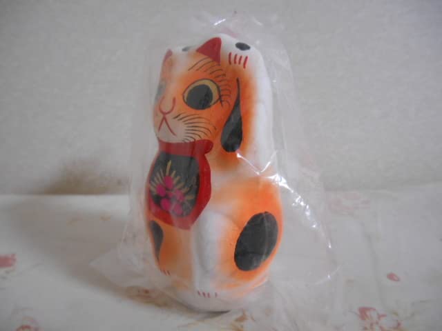 Amazon.co.jp: 高崎張子 招き猫 伝統工芸品 : おもちゃ