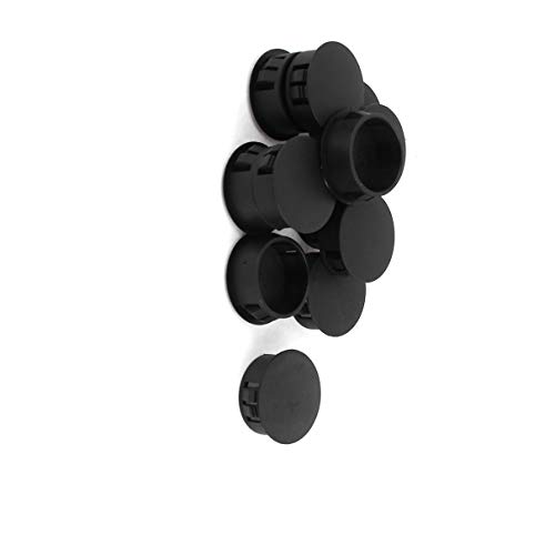 Aexit SKT-25 Black Cubierta para Panel 25mm 12 Pzas miniatura 1