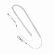 Oumefar 6m Bird Flying Rope Anti-Biss-Haustierleine Kits Edelstahl Vogel Fußkette mit Ring für Bird Parrot Flying Training(6.5MM+6M)