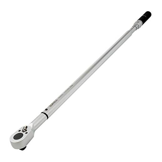Sunex 40600, ¾" Drive, 48T Torque Wrench, 110 To 600'-Lb, 48 Tooth Ratcheting Mechanism, Accurate To 3% Clockwise & 6% Counterclockwise, Audible Click, Heat Treated Tube, Aluminum Handle