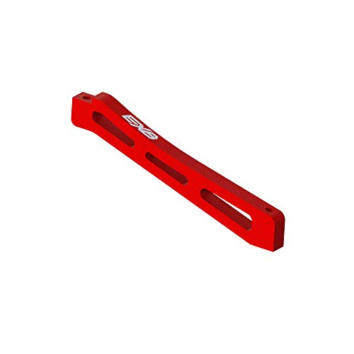 Preisvergleich Produktbild ARRMA Front Center Aluminum Chassis Brace, 98mm Red: EXB