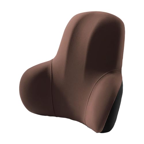 Zeizafa Almohada lumbar de espuma viscoelástica reposacabezas cervical soporte de cuello universal cojín de respaldo para vehículos camión coche almohada cuello para dormir