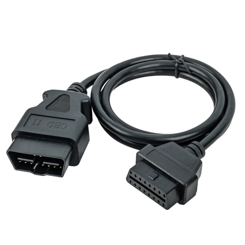 Cable de extensión OBD2 LAUNCH de 120 cm adaptador de diagnóstico macho a hembra para escáner coche