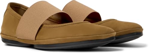 Camper Para Mujer. 21595-265 Manoletinas De Piel Right Nina MarróN (37), Plano, Ninguno, Casual - 5
