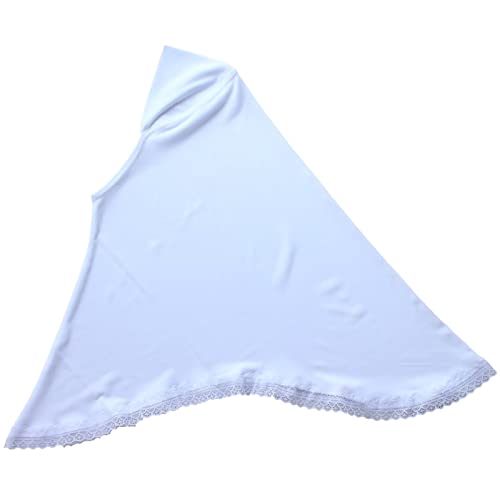 Muslim Hijabs for Girls Kids Hijab Scarves with Lace for Age 6-124