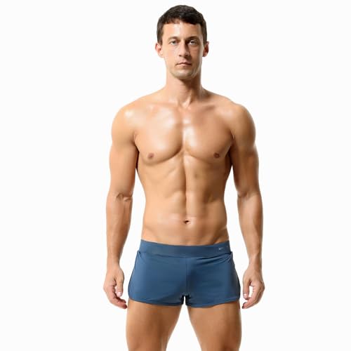 Mens Boxers Shorts with Mesh Inner Thongs Breathable and Quick Dry Men Sports Underwear Boxer Briefs2