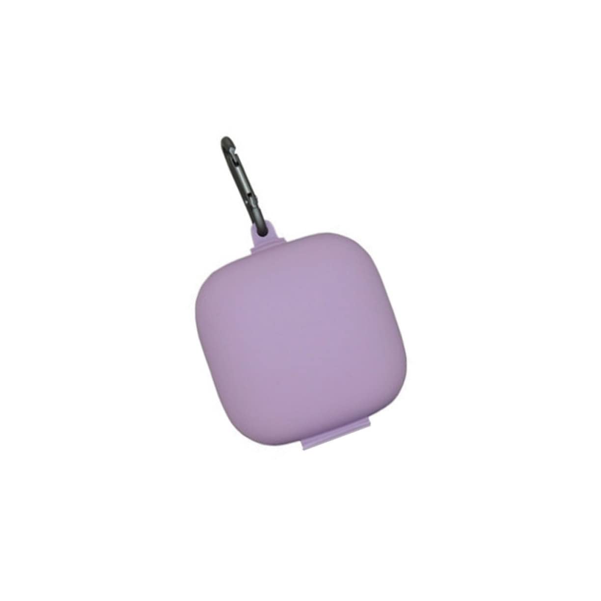 Uonlytech Estuche para Auriculares De 3 Piezas con Hebilla De Metal Y Funda De Silicona Ideal para Viajes.