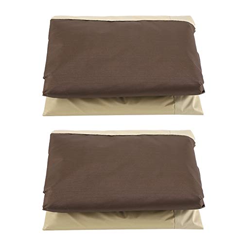 Garosa Dust-proof Furniture Cover Patio Cover Waterproof Outdoor Furniture Lounge Porch Sofa Chair Protective Loveseat Covers(96.5 * 89 * 79cm)