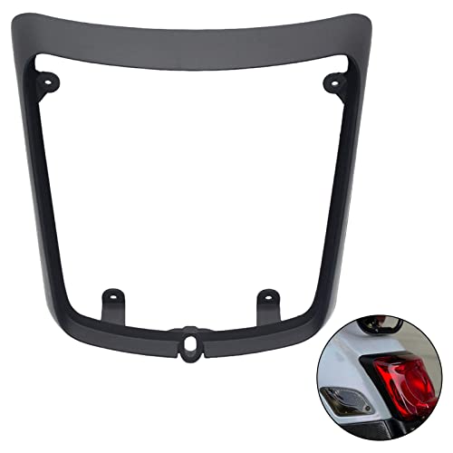 Protector de lámpara trasera GTS con marco decorativo resistente negro 7