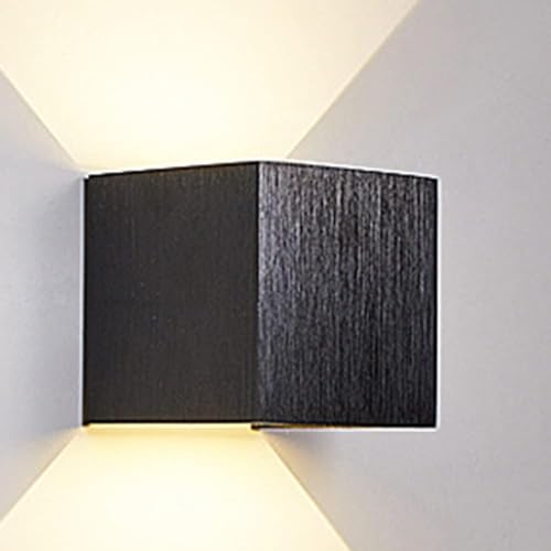 Lámpara de pared de aluminio con luces LED decorativas para pasillos interiores 2