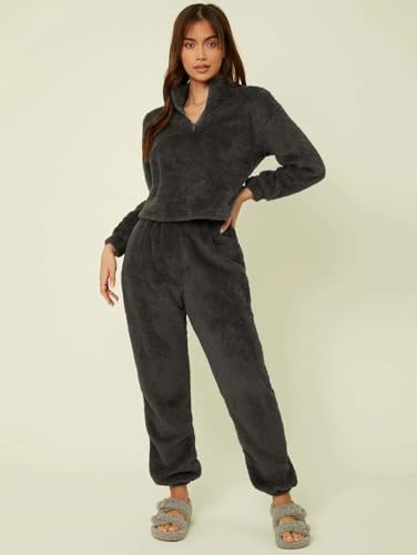 Image of KOTTY Women's Cozy Plush Fleece Lounge Pants - Ultra Soft Warm Relaxed Fit Comfort Wear