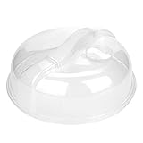 rongweiwang Microondas Cubrir la Comida Placa ventilación de la Salpicadura Protector Claro de la Cocina de la Tapa de ventilación a Prueba de Aceite Tapa PP