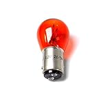 Universal einsetzbar 12V 21/5W 2-Faden Glühbirne Glühlampe Orange BA 15D Blinker Harley Blinker US Cars