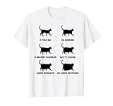 Chonk Katzendiagramm T-Shirt