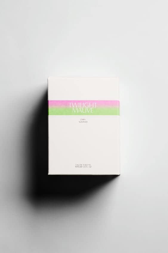 ZARA TWILIGHT MAUVE SUMMER EDT 90 ML (3.0 FL. OZ) A colorful, cheerful, and vibrant eau de toilette