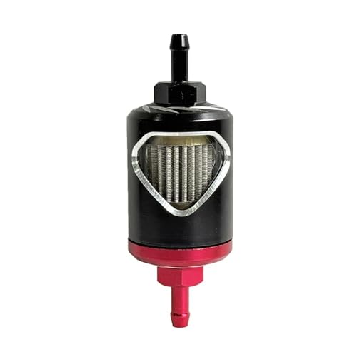 Filtre à huile de moto transparent pour éviter l'encrassement moteur 6mm