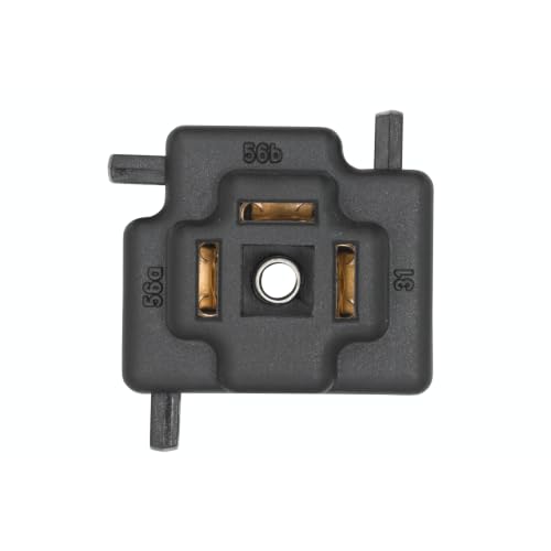Image of HELLA 001909001 H4 Bulb Connector with Snap Lock, Multi